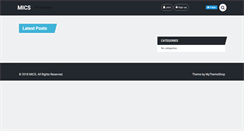 Desktop Screenshot of mics.org