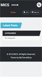 Mobile Screenshot of mics.org